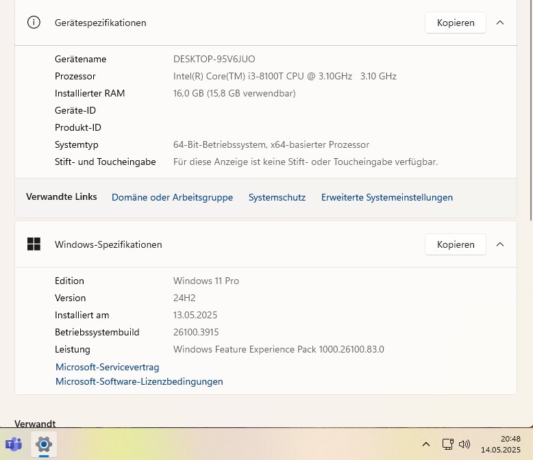 HP ProDesk 400 G4 Mini PC • i3-8100T • 16 GB RAM • 256 GB NVMe – Bild 4